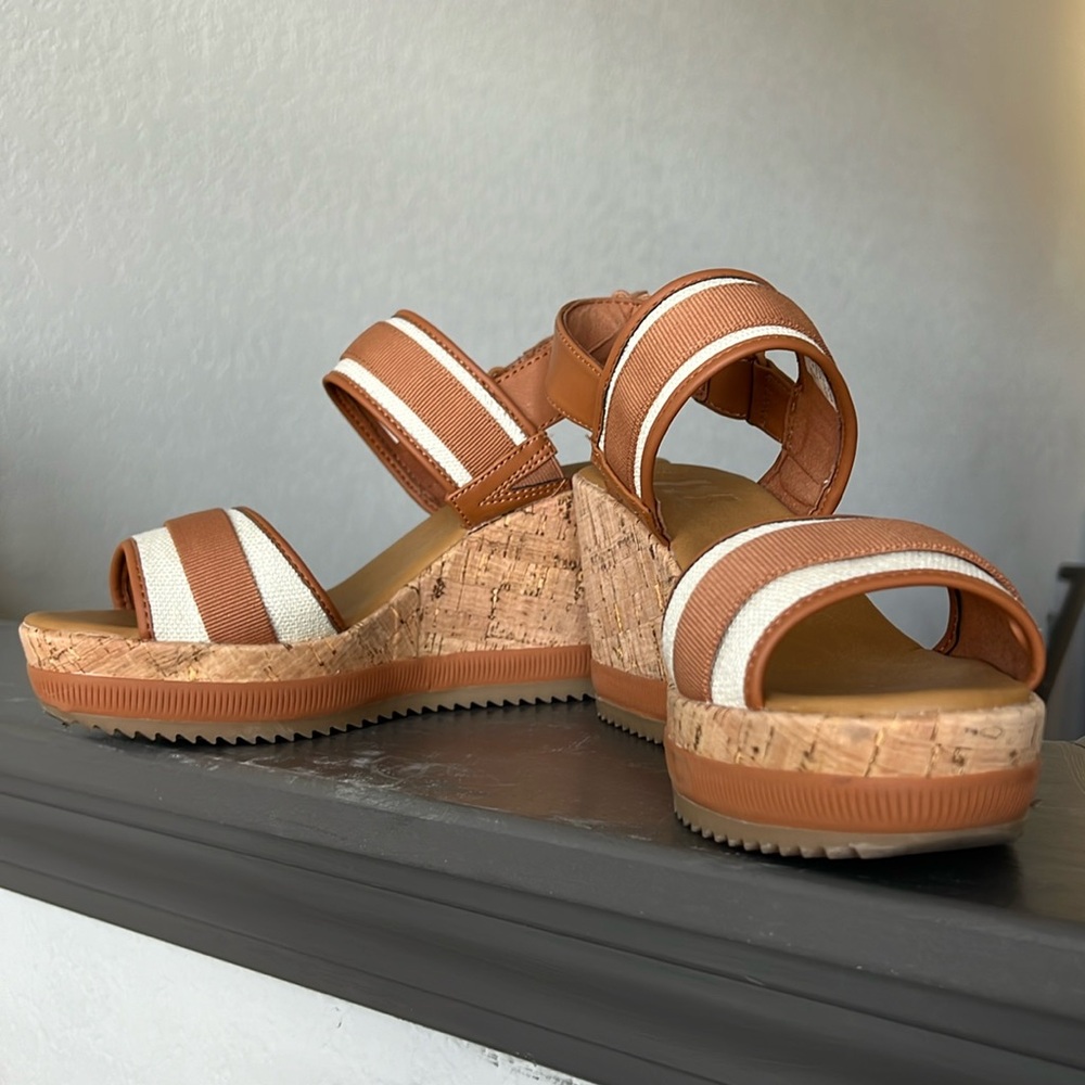 Sperry - wedge sandals.